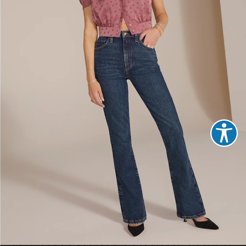 FAVORITE DAUGHTER THE VALENTINA SHORTIE SUPER HIGH RISE MINI BOOT JEANS